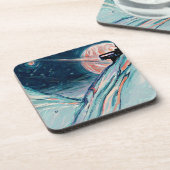 Mijn toekomstige thuis in de ruimte bier onderzetter (Linkerzijde)