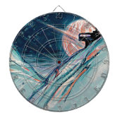 Mijn toekomstige thuis in de ruimte dartbord (Voorkant)