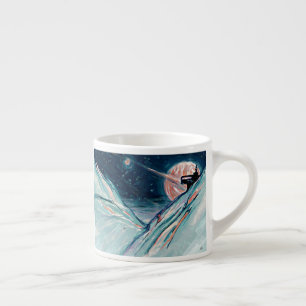 Mijn toekomstige thuis in de ruimte espresso kop