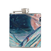 Mijn toekomstige thuis in de ruimte heupfles (Voorkant)