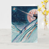 Mijn toekomstige thuis in de ruimte kaart (Gele Bloem)