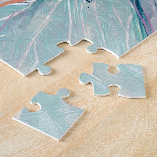 Mijn toekomstige thuis in de ruimte legpuzzel (Zijkant)