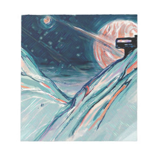 Mijn toekomstige thuis in de ruimte notitieblok