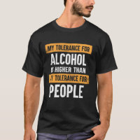 Mijn tolerantie voor alcohol hoger dan mijn tolera