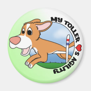 Mijn tolk houdt van Agility Magnet