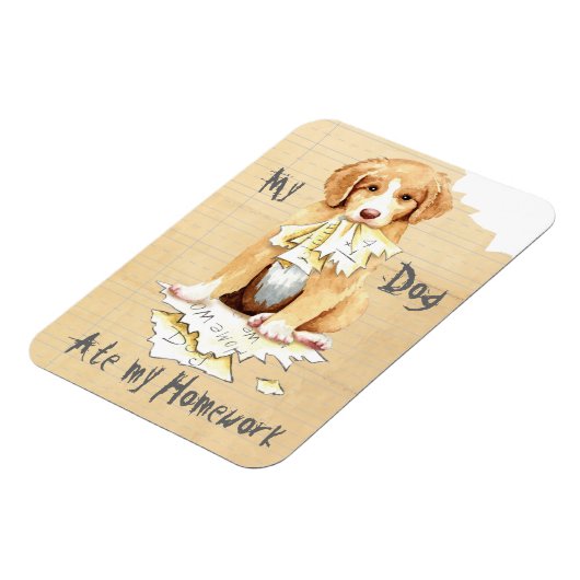 Mijn toller Ate Mijn thuiswerknet Magneet (Linkerzijde)