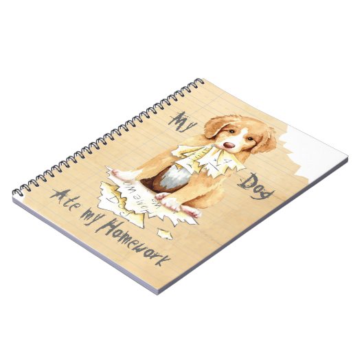 Mijn Toller Ate My Homework Notitieboek (Linkerzijde)