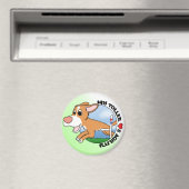 Mijn Toller houdt van Agility Magnet (Insitu (Vaatwasser))