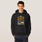Mijn Toolbox kost meer dan je automonteur Hoodie (Voorkant volledig)