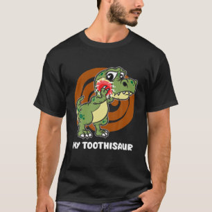 Mijn Toothisour - Dinosaur met Tandpijnverlichting T-shirt