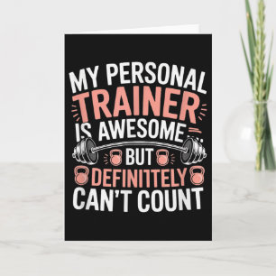 Mijn trainer is geweldig maar kan absoluut niet te kaart
