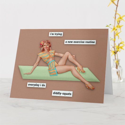 Mijn trainingsroutine kaart (Gele Bloem)