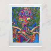 Mijn Treehouse 132 van Piliero Briefkaart (Voorkant)