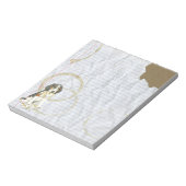 Mijn Treeing Walker Coonhound Ate Mijn Lesson Plan Notitieblok (Linkerzijde)