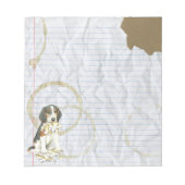 Mijn Treeing Walker Coonhound Ate Mijn Lesson Plan Notitieblok (Voorkant)