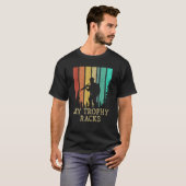 Mijn Trofee Racks Jacht Herten Hunter Elk Bowhunti T-shirt (Voorkant volledig)