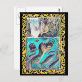 mijn tropische fantasie briefkaart (Voorkant / Achterkant)