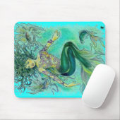 mijn tropische fantasie muismat (Met muis)