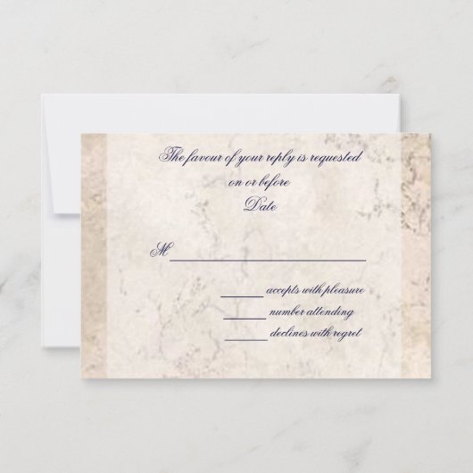 Mijn trouwe vriend RSVP (Achterkant)