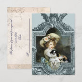 Mijn trouwe vriend RSVP Kaartje (Voorkant / Achterkant)