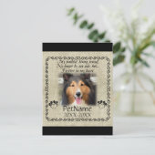 Mijn trouwe vriendinnetje Voetbal Briefkaart (Staand voorkant)