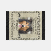 Mijn trouwe vriendinnetje Voetbal Fleece Deken (Voorkant (Horizontaal))