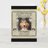 Mijn trouwe vriendinnetje Voetbal Kaart (Gele Bloem)