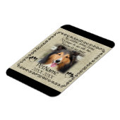 Mijn trouwe vriendinnetje Voetbal Magneet (Linkerzijde)