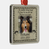 Mijn trouwe vriendinnetje Voetbal Metalen Ornament (Rechts)