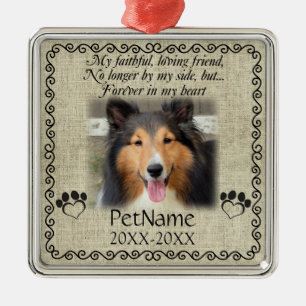 Mijn trouwe vriendinnetje Voetbal Metalen Ornament