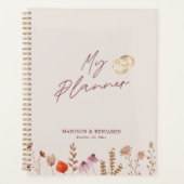 Mijn Trouwplanner Boho Wildflower Trouw Planner (Voorkant)