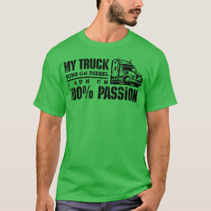 Mijn truck rijdt op t-shirt