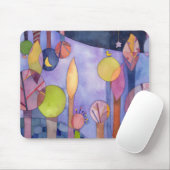 Mijn tuin in Night Inspirerend Mousepad Muismat (Met muis)