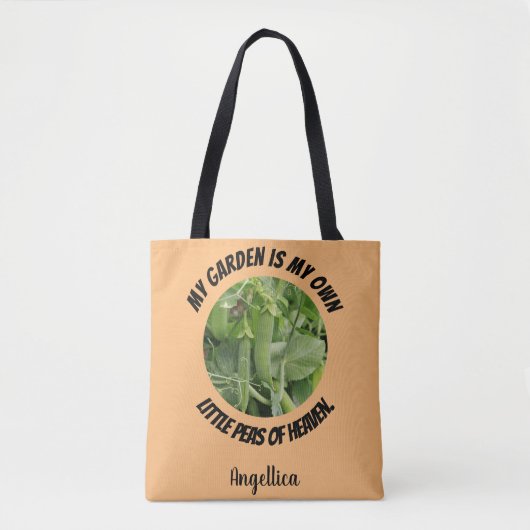 Mijn tuin is mijn eigen doolerwten van de hemel ge tote bag (Voorkant)