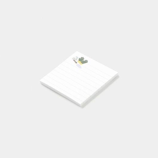 Mijn tuin is omzoomd post-it® notes (Schuin)