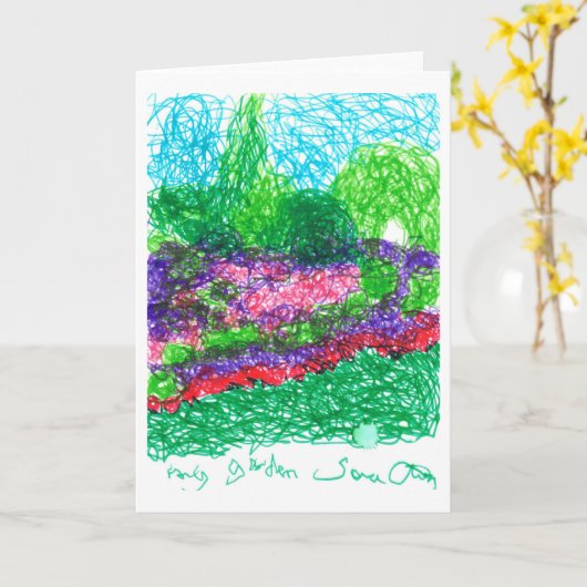 Mijn Tuin Kaart (Gele Bloem)