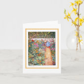 Mijn tuin kaart (Gele Bloem)