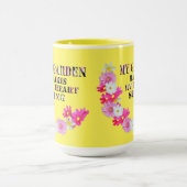 Mijn tuin maakt mijn hart zingend, koffie Mok (Midden)