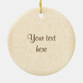 Mijn Tuin van het Kruid Keramisch Ornament (Achterkant)