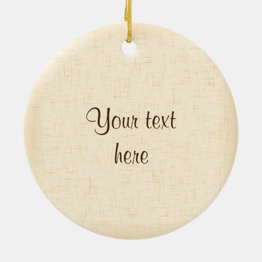 Mijn Tuin van het Kruid Keramisch Ornament (Achterkant)