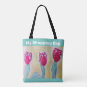 Mijn Tulip Shopping Bag Tote Bag (Achterkant)