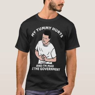 Mijn tumorhutten en ik ben gek op de regering 6 t-shirt