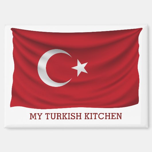 Mijn Turkse keukenmagneet Magneet (Voorkant)