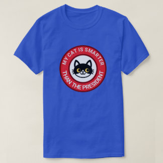 Mijn Tuxedo Cat is slimmer dan het President T-shirt