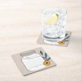 mijn "twee cent" kartonnen onderzetters (Insitu)