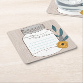 mijn "twee cent" kartonnen onderzetters (Schuin)