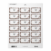 Mijn twee cent waard etiket (Full Sheet)