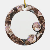 Mijn twee cent waard keramisch ornament (Voorkant)