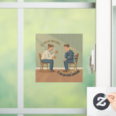 Mijn Twee Centen Raamsticker (Huis)