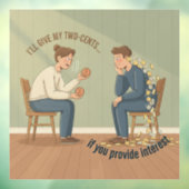 Mijn Twee Centen Raamsticker (Vel 3)